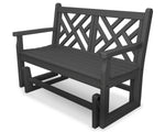 POLYWOODÂ® Chippendale Glider - Slate Grey