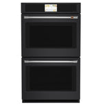 Café Matte Black 30" Built-In Convection Double Wall Oven (10 Cu.Ft) - CTD90DP3ND1