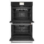 Café Matte Black 30" Built-In Convection Double Wall Oven (10 Cu.Ft) - CTD90DP3ND1
