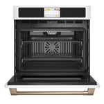 Café Matte White 30" Built-In Convection Single Wall Oven (5.0 Cu.Ft) - CTS90DP4NW2