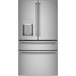Café Stainless Steel 36" 4-Door French-Door Refrigerator (27.8 Cu. Ft.) - CVE28DP2NS1