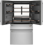 Café Stainless Steel 36" 4-Door French-Door Refrigerator (27.8 Cu. Ft.) - CVE28DP2NS1