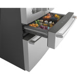 Café Stainless Steel 36" 4-Door French-Door Refrigerator (27.8 Cu. Ft.) - CVE28DP2NS1
