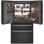 Café Matte Black 36" 4-Door French-Door Refrigerator (27.8 Cu. Ft.) - CVE28DP3ND1
