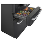 Café Matte Black 36" 4-Door French-Door Refrigerator (27.8 Cu. Ft.) - CVE28DP3ND1