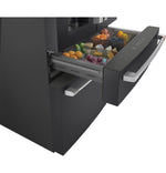 Café Matte Black 36" 4-Door French-Door Refrigerator (27.8 Cu. Ft.) - CVE28DP3ND1