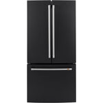 Café Matte Black 33" Counter-Depth French-Door Refrigerator (18.6 Cu. Ft.) - CWE19SP3ND1
