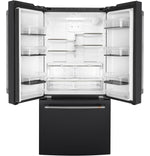 Café Matte Black 33" Counter-Depth French-Door Refrigerator (18.6 Cu. Ft.) - CWE19SP3ND1