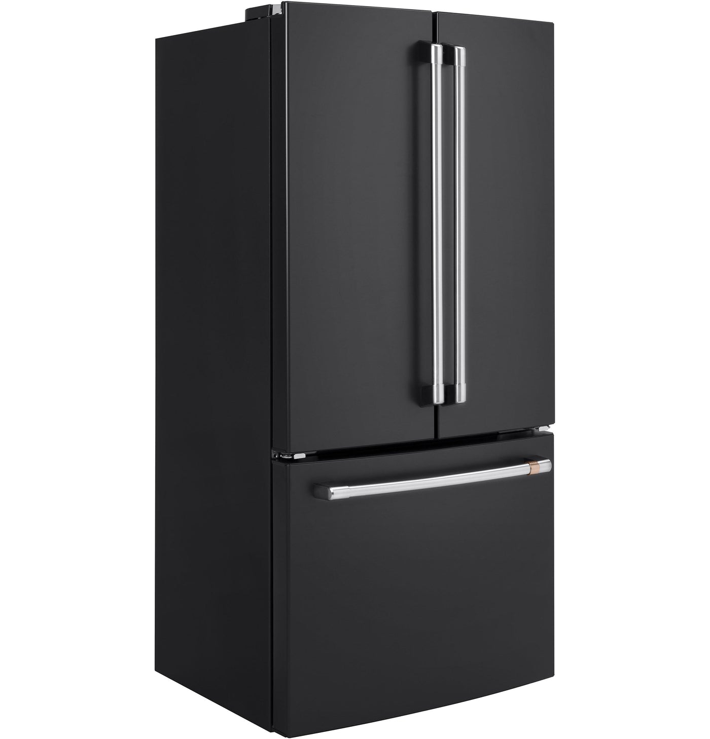 Café Matte Black 33" Counter-Depth French-Door Refrigerator (18.6 Cu. Ft.) - CWE19SP3ND1