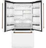 Café Matte White 33" Counter-Depth French-Door Refrigerator (18.6 Cu. Ft.) - CWE19SP4NW2