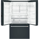 Café Matte Black 36" Counter-Depth French-Door Refrigerator (23.1 Cu. Ft.) - CWE23SP3MD1