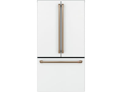 Café Matte White 36" Counter-Depth French-Door Refrigerator (23.1 Cu. Ft.) - CWE23SP4MW2