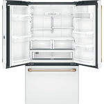 Café Matte White 36" Counter-Depth French-Door Refrigerator (23.1 Cu. Ft.) - CWE23SP4MW2