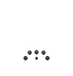 Café™ Brushed Black 5-Piece Electric Cooktop Knobs - CXCE1HKPMBT