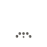 Café™ Brushed Black 5-Piece Gas Cooktop Knobs - CXCG1K0PMBT
