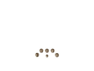 Café™ Brushed Bronze 5-Piece Gas Cooktop Knobs - CXCG1K0PMBZ