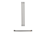 Café Brushed Black French Door Refrigerator Handle Kit - CXMA3H3PNBT