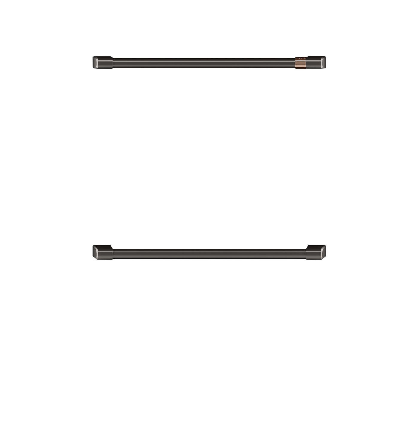 Café™ Brushed Black 2Pcs. 30" Wall Oven Handle - CXWD0H0PMBT