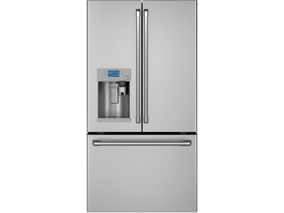Café Stainless Steel 36" Counter-Depth French-Door Refrigerator with Keurig® K-Cup® Brewing System (22.1 Cu. Ft.) - CYE22UP2MS1