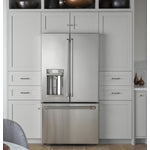 Café Stainless Steel 36" Counter-Depth French-Door Refrigerator with Keurig® K-Cup® Brewing System (22.1 Cu. Ft.) - CYE22UP2MS1