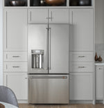 Café Stainless Steel 36" Counter-Depth French-Door Refrigerator with Keurig® K-Cup® Brewing System (22.1 Cu. Ft.) - CYE22UP2MS1