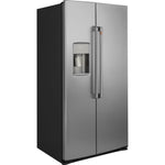Café Stainless Steel 36" Counter-Depth Side-by-Side Refrigerator (21.9 Cu. Ft.) - CZS22MP2NS1