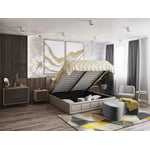 Nuuk 3-Drawer Dresser - Nature/Textured Grey