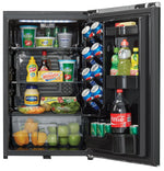 Danby Metallic Black Contemporary Classic Compact Refrigerator (4.4 Cu.Ft.) - DAR044A6MDB