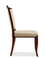 Svenstrup Dining Chair - Cream/Walnut - Set of 2