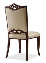 Svenstrup Dining Chair - Cream/Walnut - Set of 2