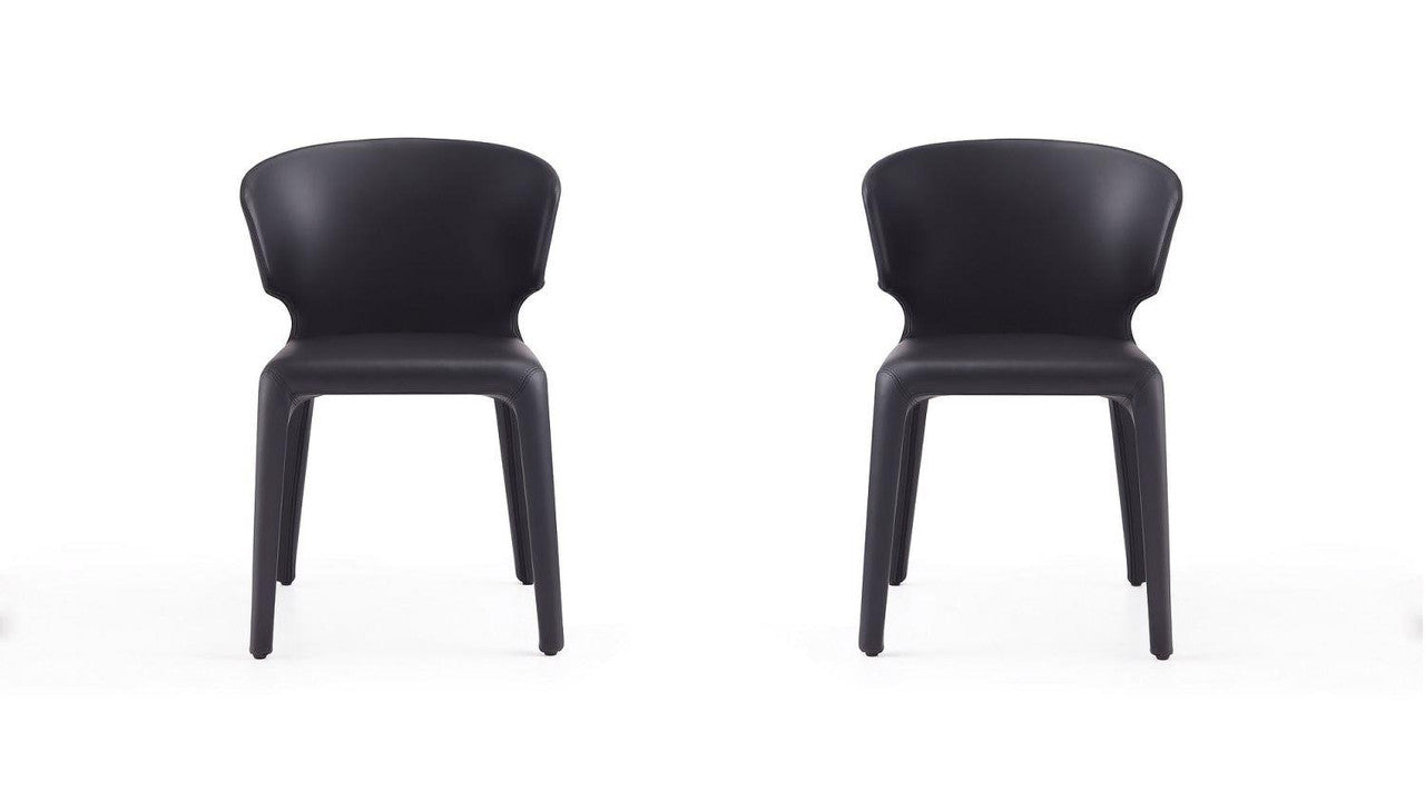 Kediri Dining Chair Set of 2 - Black