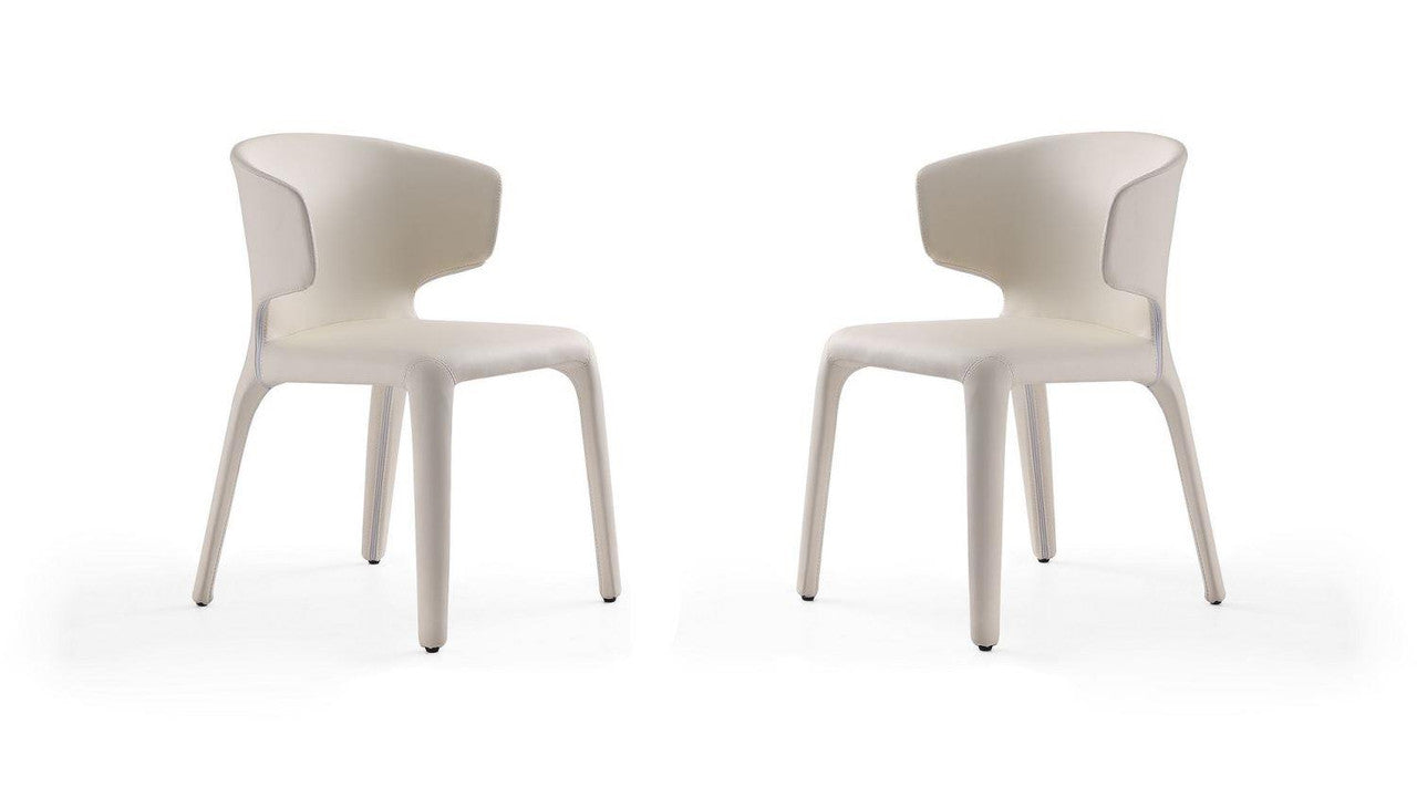 Kediri Dining Chair Set of 2 - Cream
