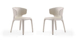 Kediri Dining Chair Set of 2 - Cream