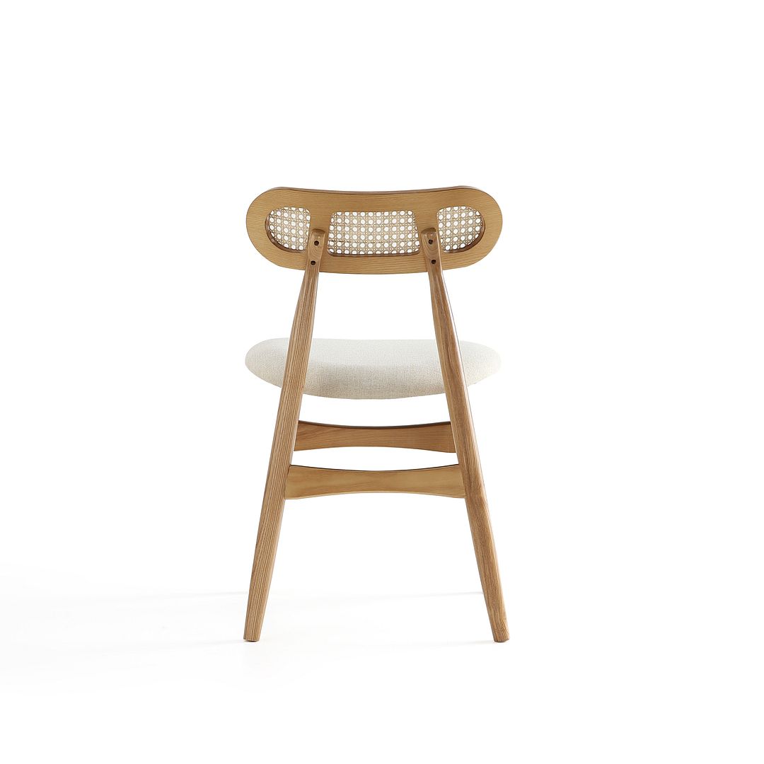 Oliver Dining Chair - Nature/Oatmeal - Set of 2