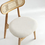 Oliver Dining Chair - Nature/Oatmeal - Set of 2