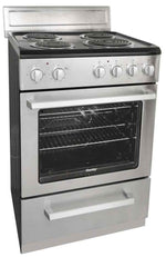 Danby Black and Stainless Coil Range 24" - DERM240BSSC