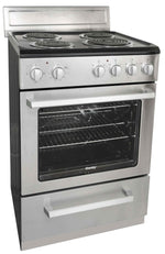 Danby Black and Stainless Coil Range 24" - DERM240BSSC