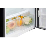 Danby Black And Stainless Look Apartment Size Refrigerator (10.1 Cu.Ft.) - DFF101B1BSLDB