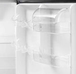 Danby Black And Stainless Look Apartment Size Refrigerator (10.1 Cu.Ft.) - DFF101B1BSLDB