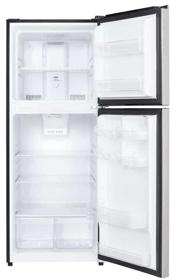Danby Black And Stainless Look Apartment Size Refrigerator (10.1 Cu.Ft.) - DFF101B1BSLDB