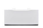 L2 White 27" Laundry Pedestal and Storage Drawer for L2 Front-Load Washer and Dryer - TLP1WW