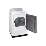 Samsung White Top Load Washer with Agitator and SmartThings (5.3 Cu.Ft) & White Electric Dryer with SmartThings (7.4 Cu.Ft) - WA46CG3505AWA4/DVE47CG3500WAC