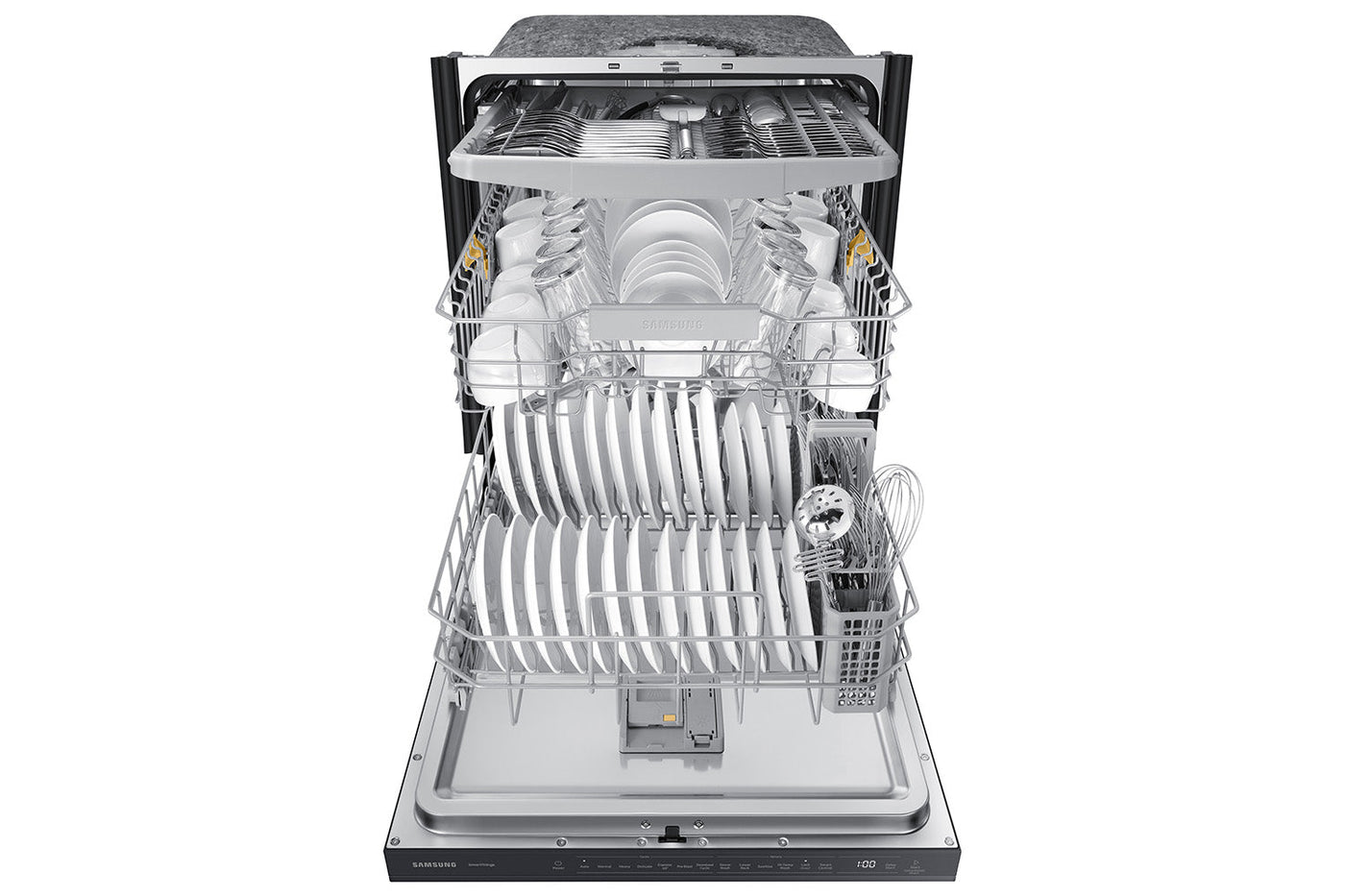 Samsung Matte Black Stainless Steel 3rd Rack Dishwasher - DW80CG5451MTAA