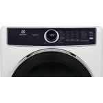 Electrolux White Front Load Electric Steam Dryer (8.0 Cu. Ft.) - ELFE763CAW