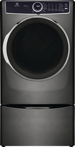 Electrolux Titanium Front Load Gas Steam Dryer (8.0 Cu. Ft.) - ELFG7637AT