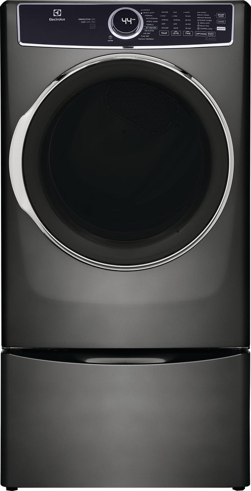 Electrolux Titanium Front Load Gas Steam Dryer (8.0 Cu. Ft.) - ELFG7637AT