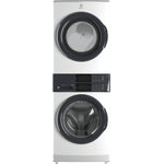 Electrolux White LuxCare Laundry Tower with Washer (5.1 cu. ft.) and Electric Dryer (8 cu. ft.) - ELTE730CAW