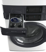 Electrolux White LuxCare Laundry Tower with Washer (5.1 cu. ft.) and Electric Dryer (8 cu. ft.) - ELTE730CAW