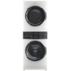 Electrolux White Laundry Tower with SmartBoost® Washer (5.2 Cu.Ft) & Electric Dryer (8 Cu.Ft) - ELTE760CAW