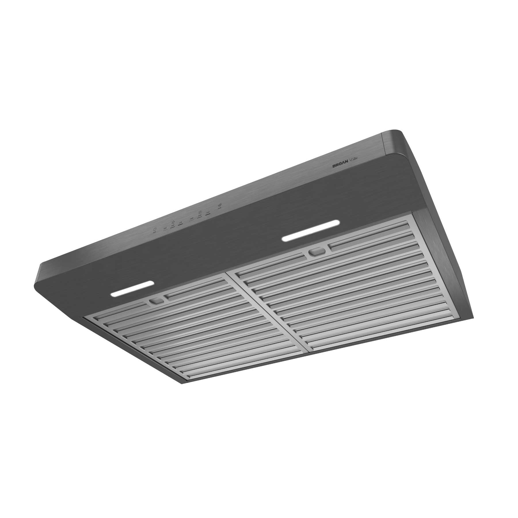 Broan Black Stainless Steel 36" 650 Max CFM Under-the-Cabinet Range Hood - ERLE136BLS